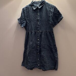 NWOT Women's Denim Mini Dress - size small